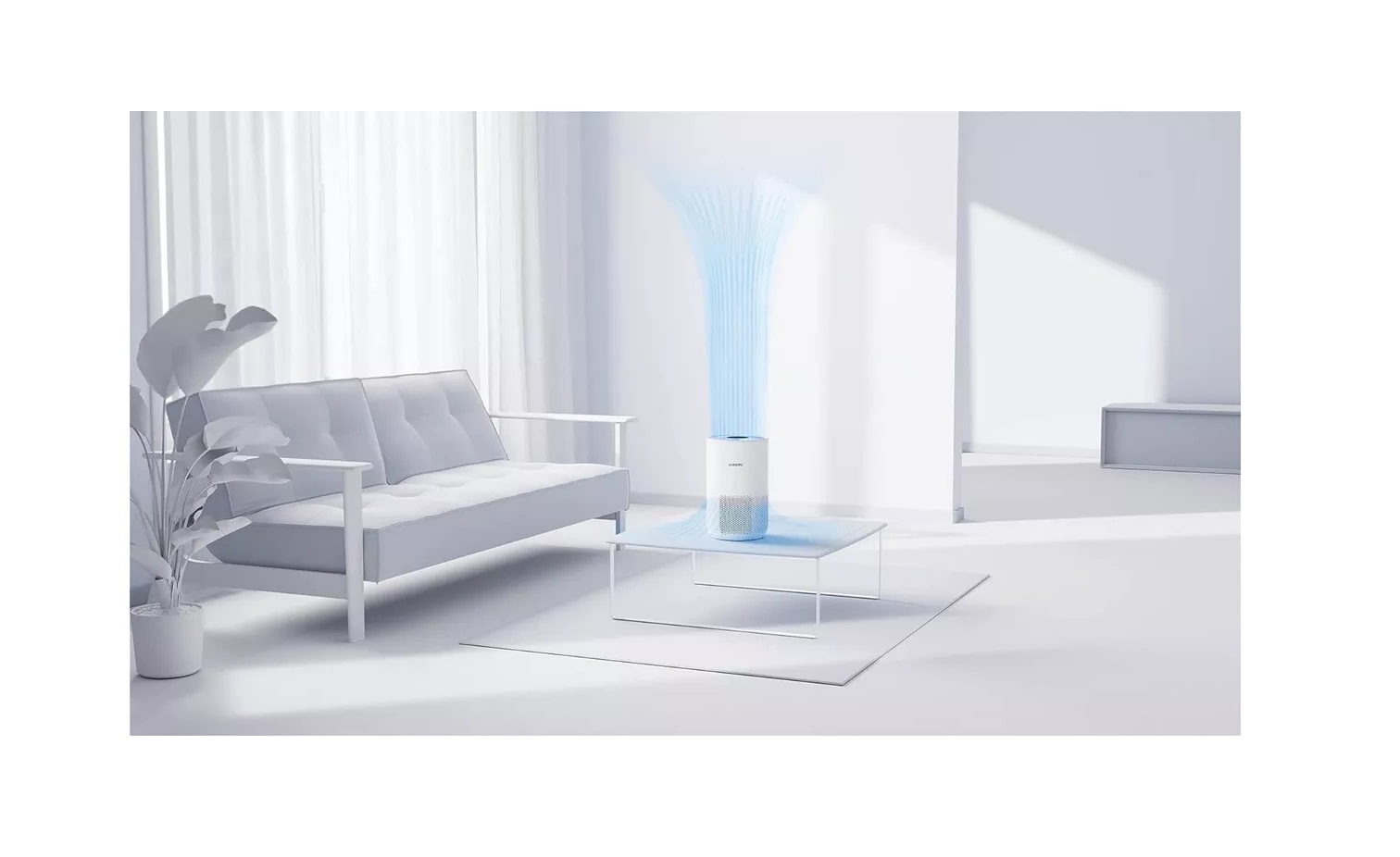 Purificador de Aire Inteligente Xiaomi Modelo: Smart Air Purifier 4 Compact, Compacto con Wifi, Color Blanco .