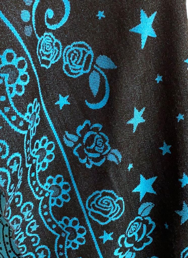 Capa para mujer guadalupana gaban poncho mexicano