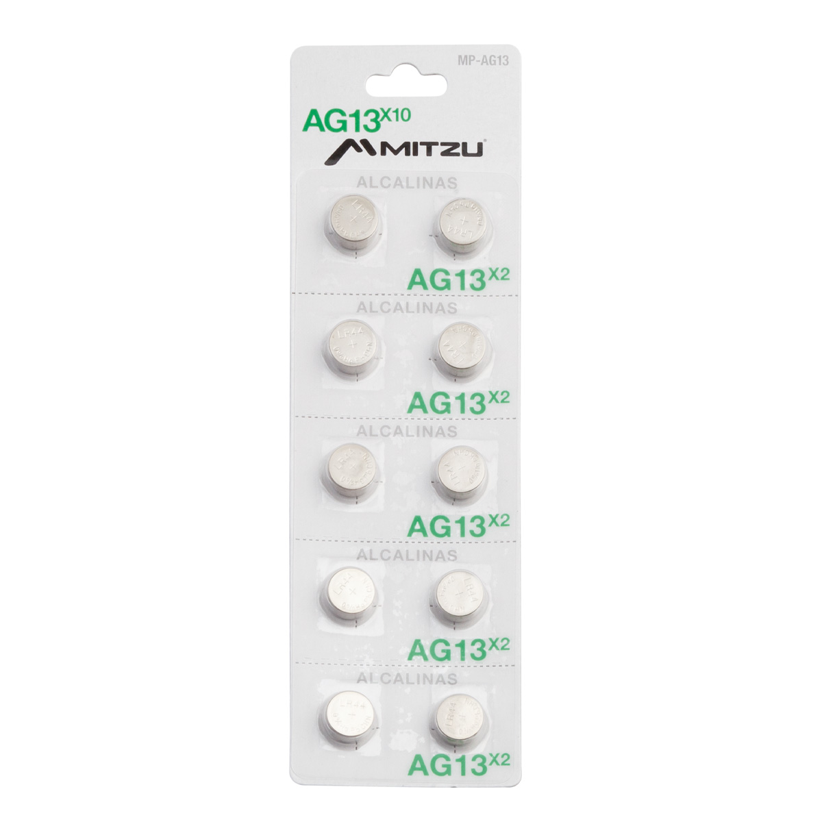 Batería Alcalina Tipo Botón Ag13.