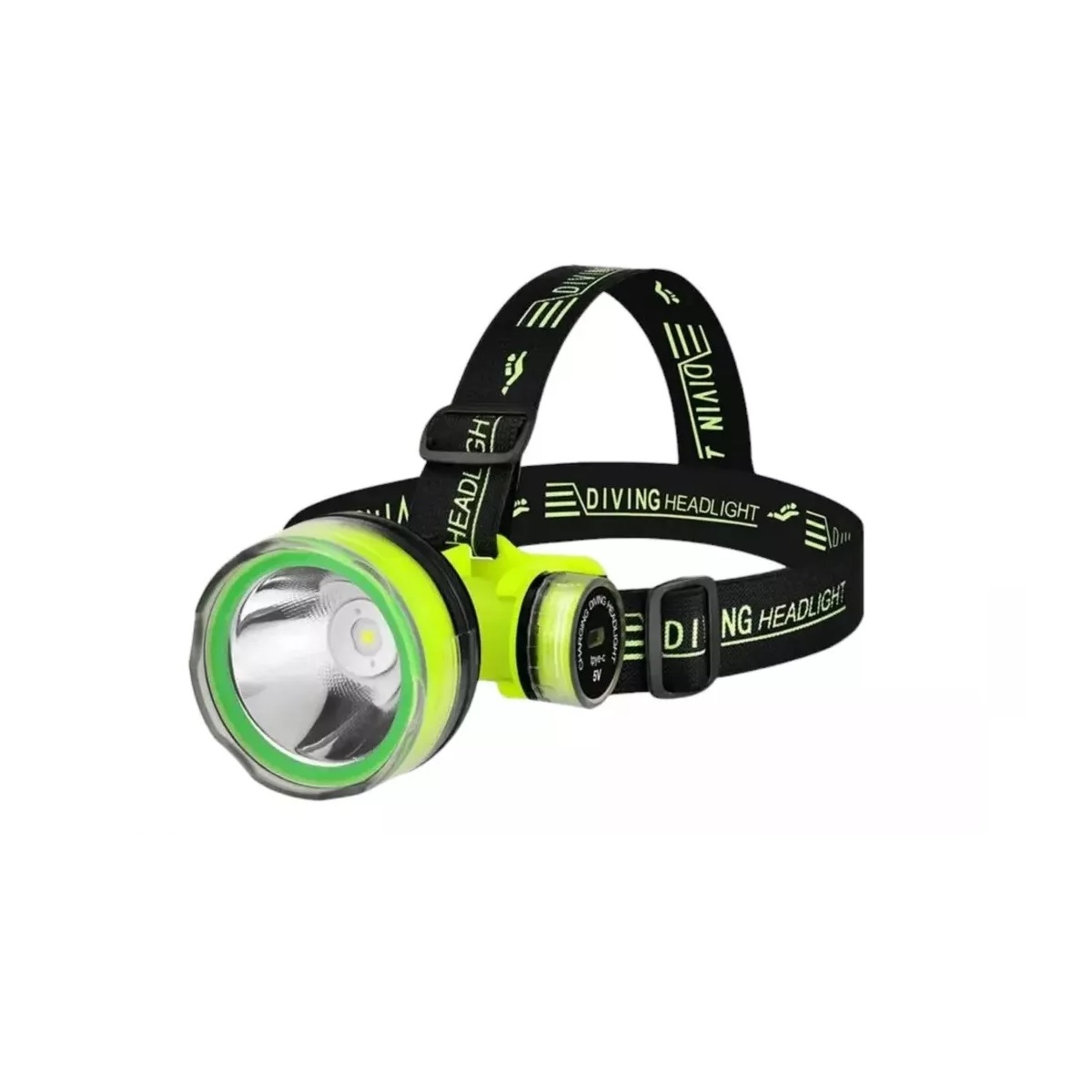 Lámpara De Buceo Usb C Profesional Sumergible De 10000 Lúmen.