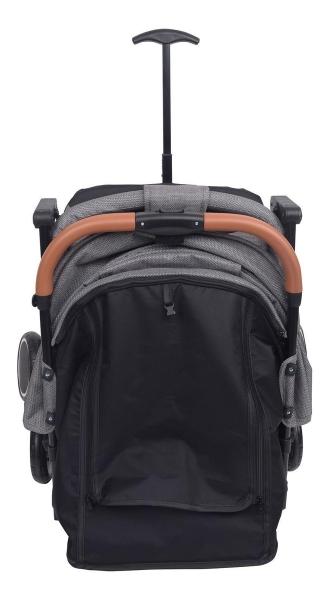 Carriola Prinsel Sprint Light Reclinable Con Baston Gris