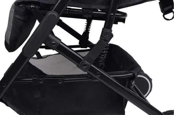 Carriola Prinsel Sprint Light Reclinable Con Baston Gris