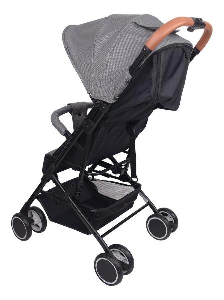 Carriola Prinsel Sprint Light Reclinable Con Baston Gris