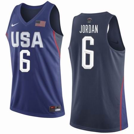 Nuevo! Jersey Dream Team USA Juegos Olimpicos Rio 2016 Jordan 9 Azul Talla S.