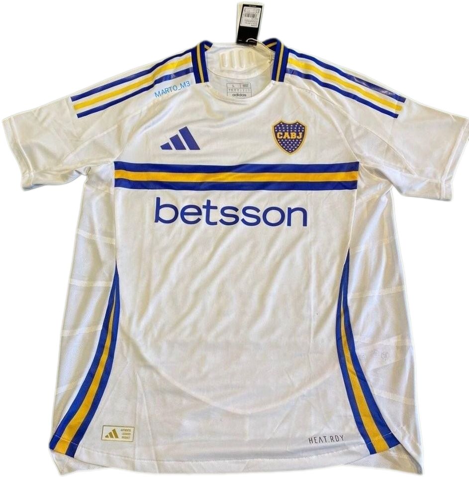 Nuevo! Jersey Boca Juniors 2024/2025 Visita Blanco Xeneize Talla XL.