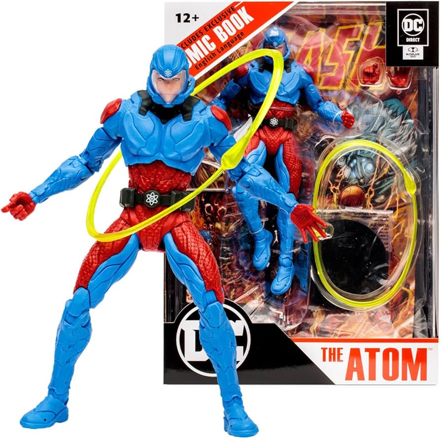 DC Comics Page Punchers The Atom Ryan Choi 7 Pulg + comic en ingles.