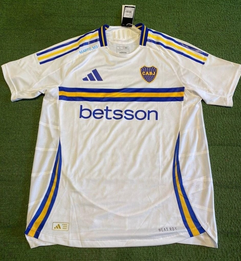 Nuevo! Jersey Boca Juniors 2024/2025 Visita Blanco Xeneize Talla XL.