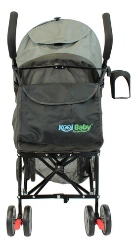 Carriola De Bastón Plegable Para Bebé Kool Baby Car-104 Color Gris.