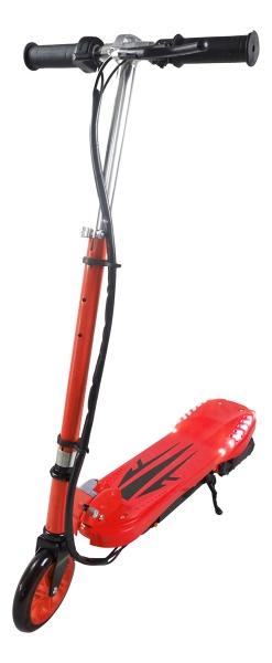 Scooter Patín Eléctrico Eco-forte Con Luces Cd06 120w 12km/h Rojo