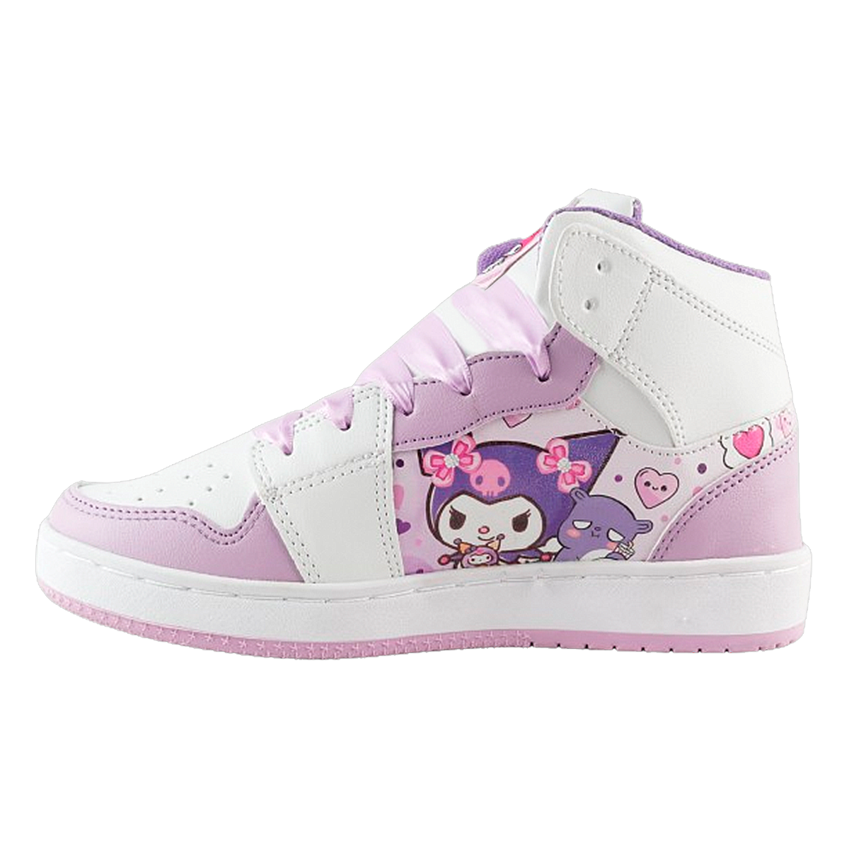 Tenis Niña Kuromi My Melody Moda Deportivo Cosidos 416-n-lbk