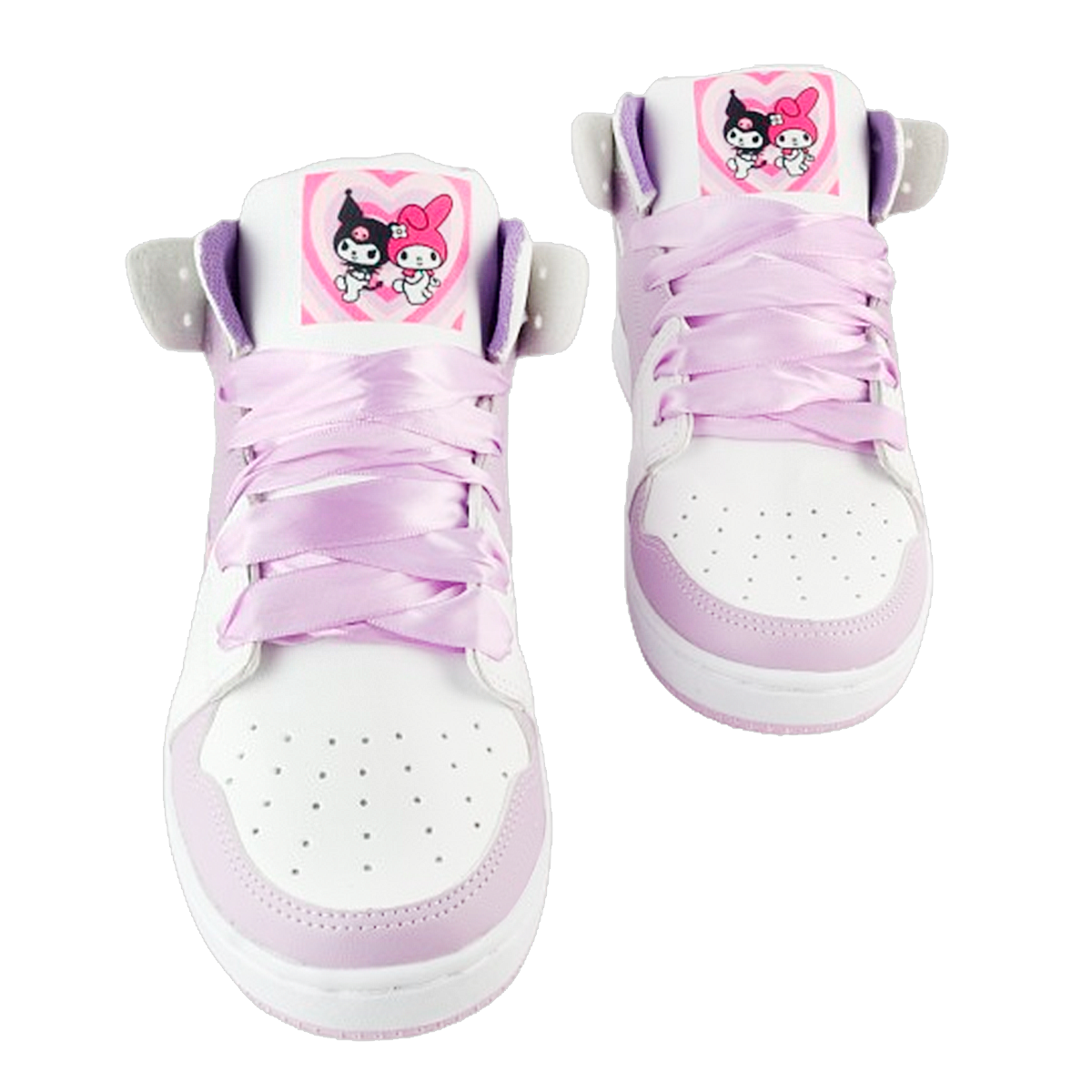 Tenis Niña Kuromi My Melody Moda Deportivo Cosidos 416-n-lbk