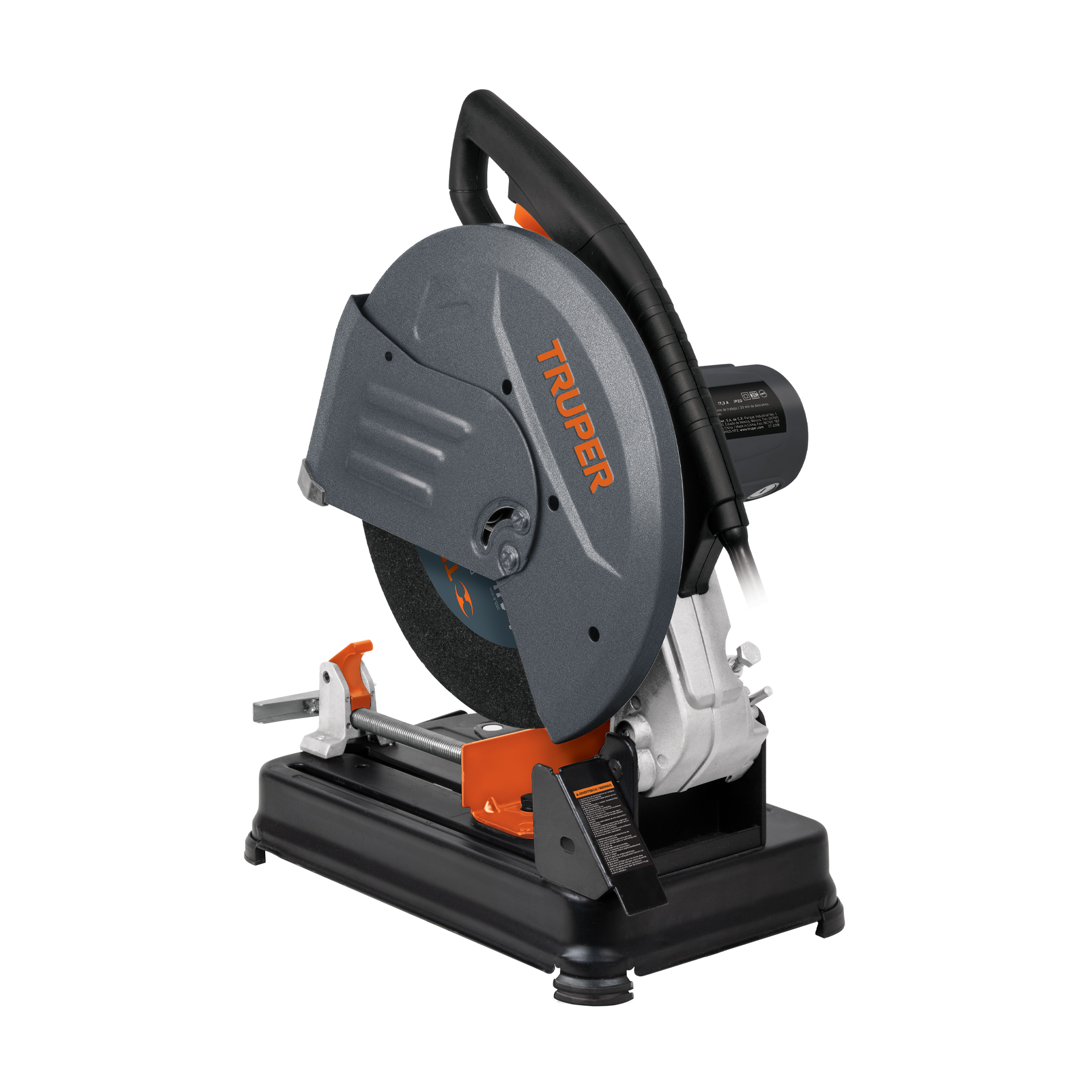 Tronzadora cortadora de metales Truper 14 pul mango recto 2200 W 17733 negro