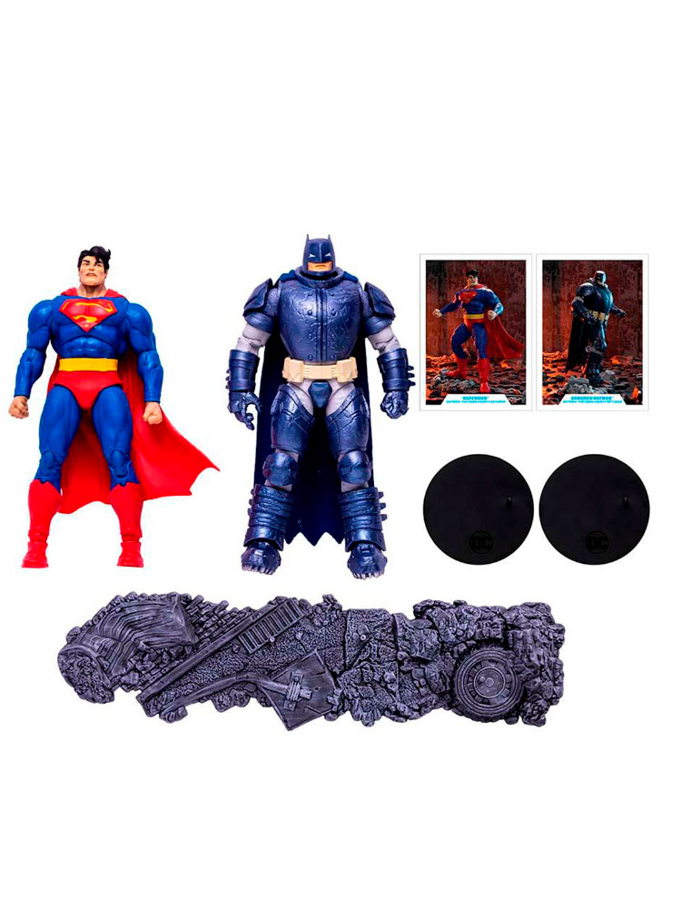 DC Multiverse Superman vs. Armored Batman 2 Pack.