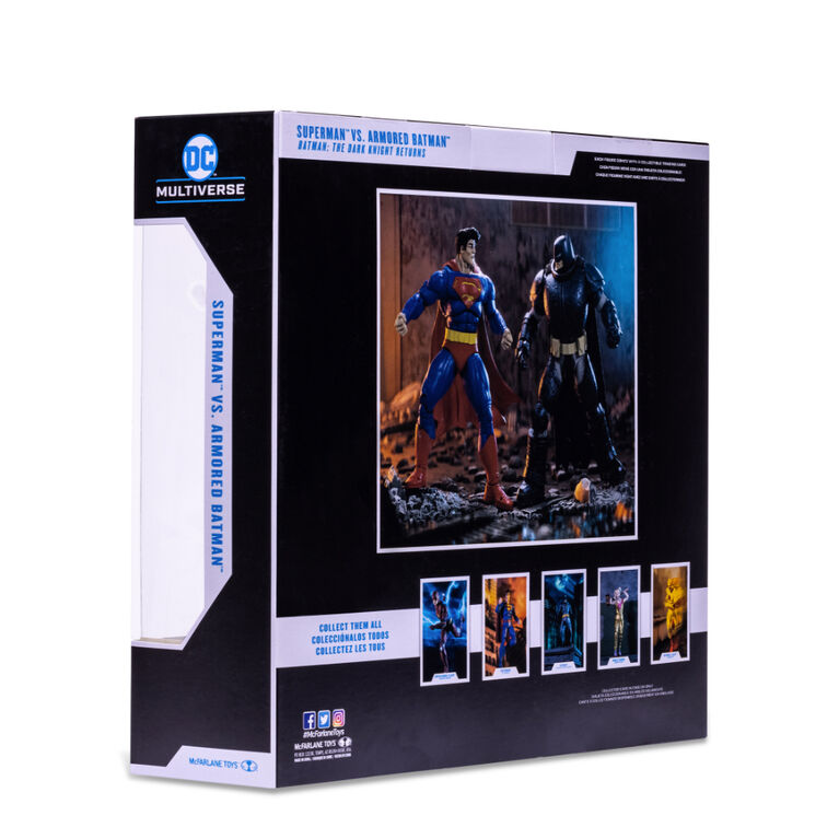 DC Multiverse Superman vs. Armored Batman 2 Pack.