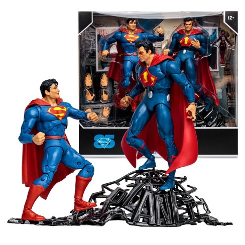 DC Multiverse Superman vs Superman of Tierra-3 con Atomica 2 Pack.
