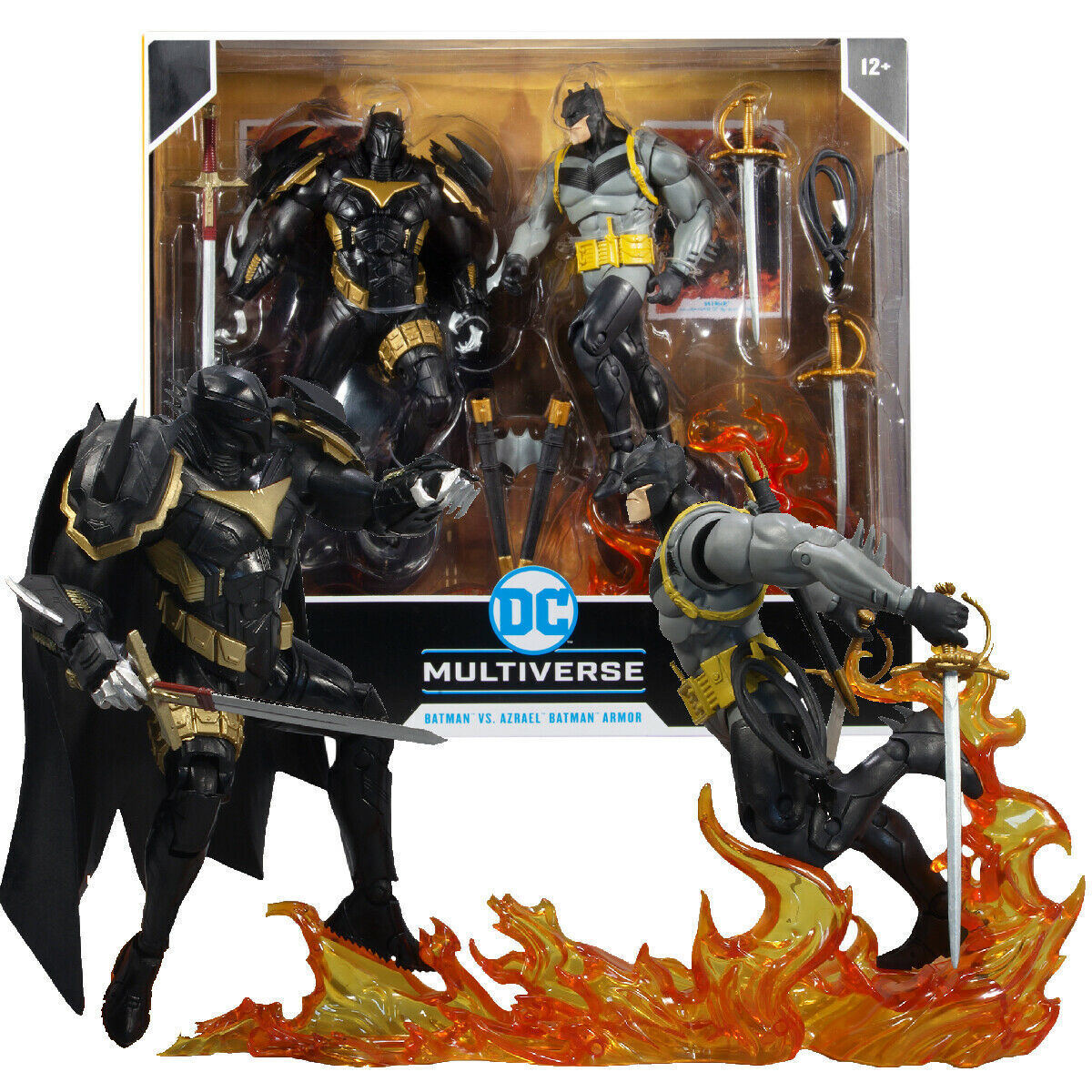 DC Comics Multiverse White Knight Batman vs Azrael 2-Pack.