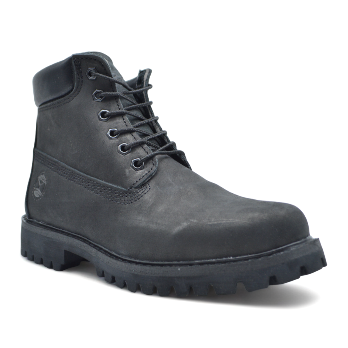Botas de Trabajo para Hombre Clasicas Soldador Uso Rudo Sin Casco Afrika 1600 Negro
