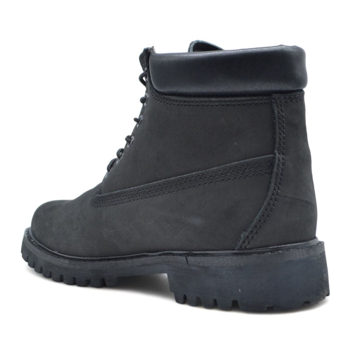 Botas de Trabajo para Hombre Clasicas Soldador Uso Rudo Sin Casco Afrika 1600 Negro