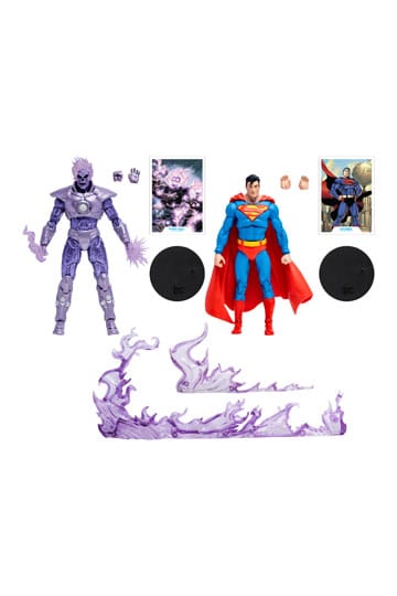DC Multiverse Atomic Skull vs. Superman Gold Label.