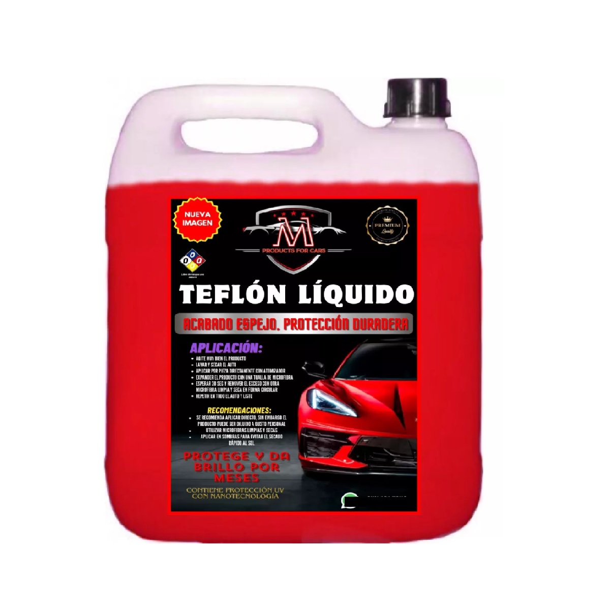 Teflon Líquido 20 Litros Cera/wax .