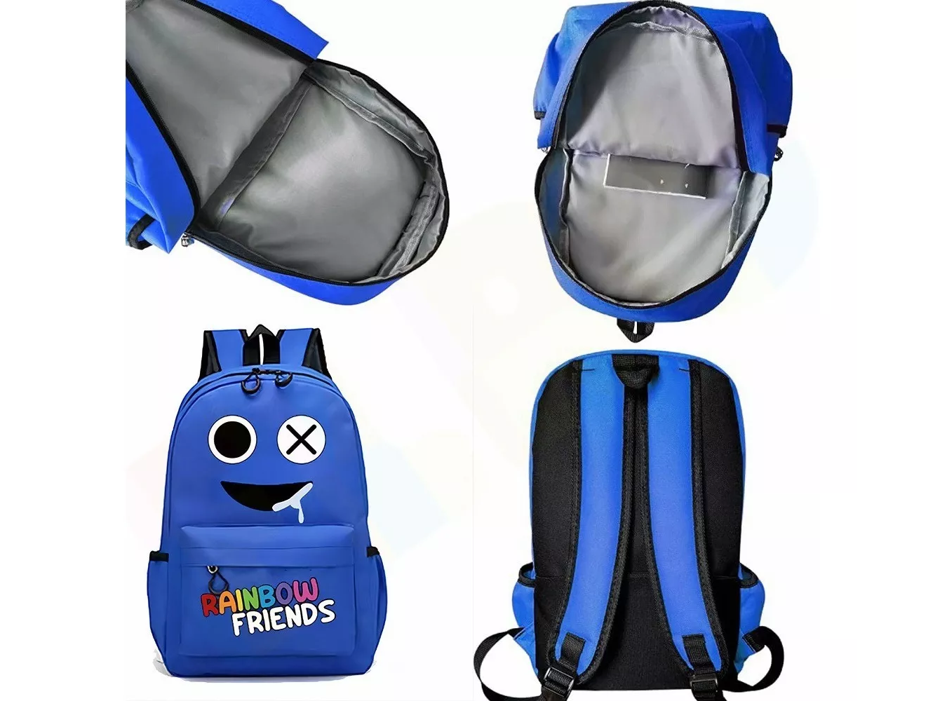 M Mochila De Rainbow Friends Bolsas Escolar Para Niños Y Niñas.