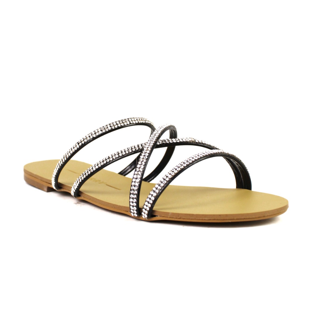 SANDALIA BRILLOS TIRAS 7376.