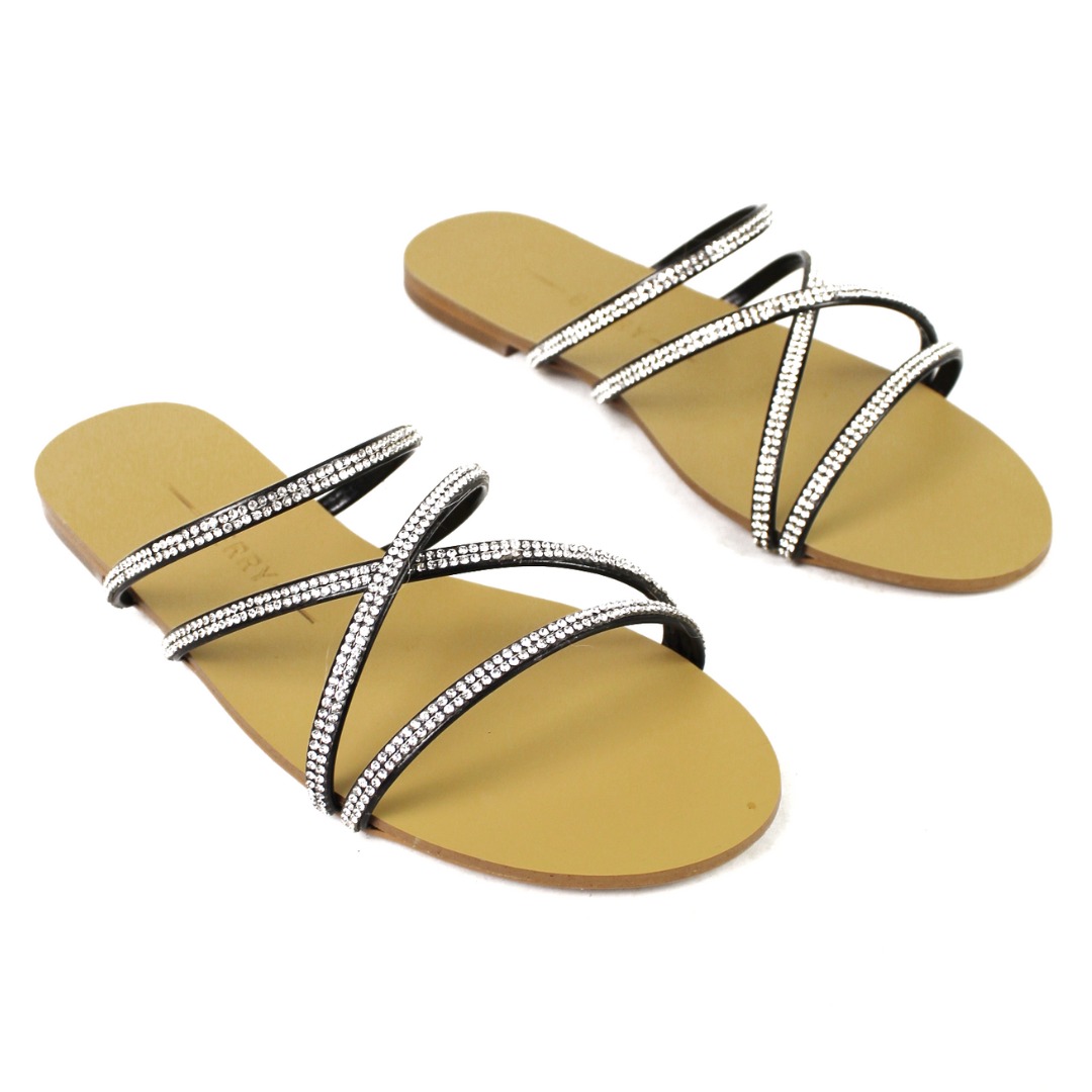 SANDALIA BRILLOS TIRAS 7376.