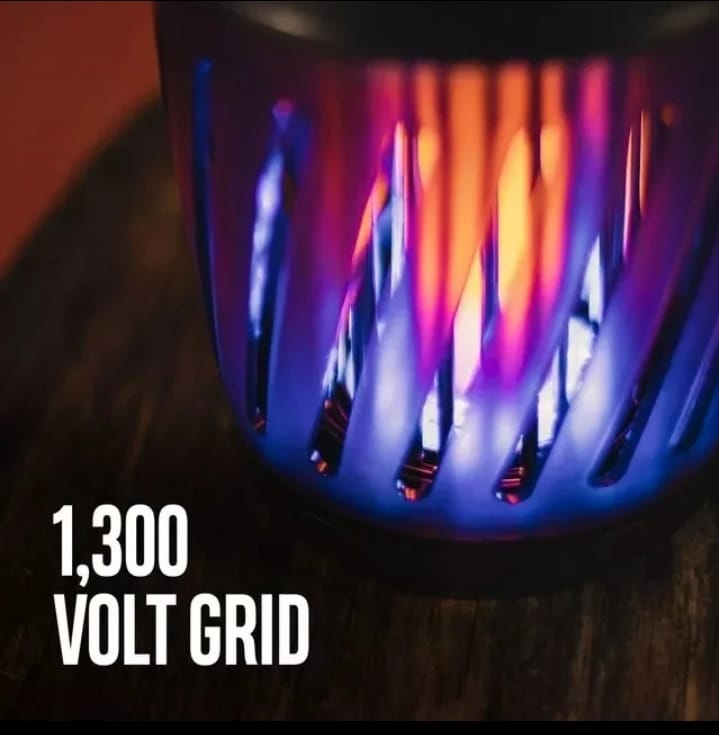 Lampara Mata Mosquitos Repelente Solar Luz Uv 1300v.