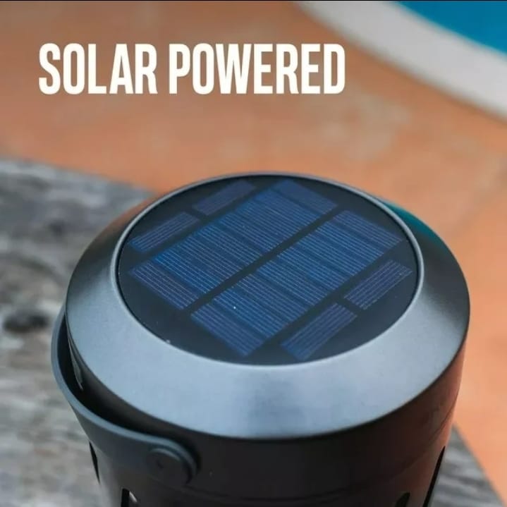 Lampara Mata Mosquitos Repelente Solar Luz Uv 1300v.