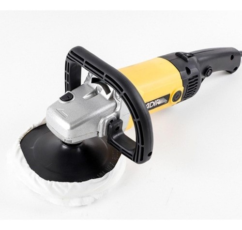 Pulidora Industrial 7 Pulgadas 1350w Adir 822 amarillo negro.