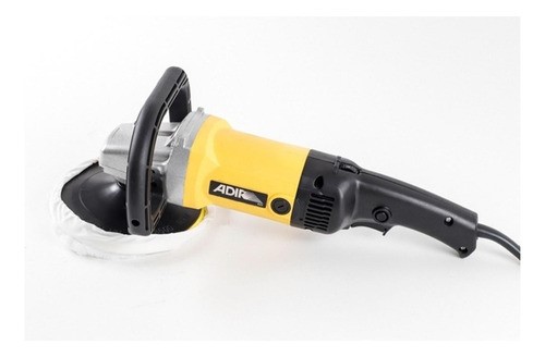Pulidora Industrial 7 Pulgadas 1350w Adir 822 amarillo negro.