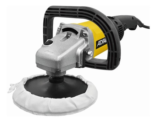 Pulidora Industrial 7 Pulgadas 1350w Adir 822 amarillo negro.