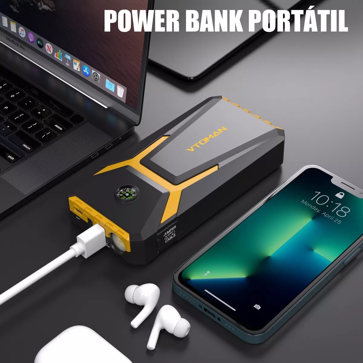 Arrancador De Batería Vtoman V6.
