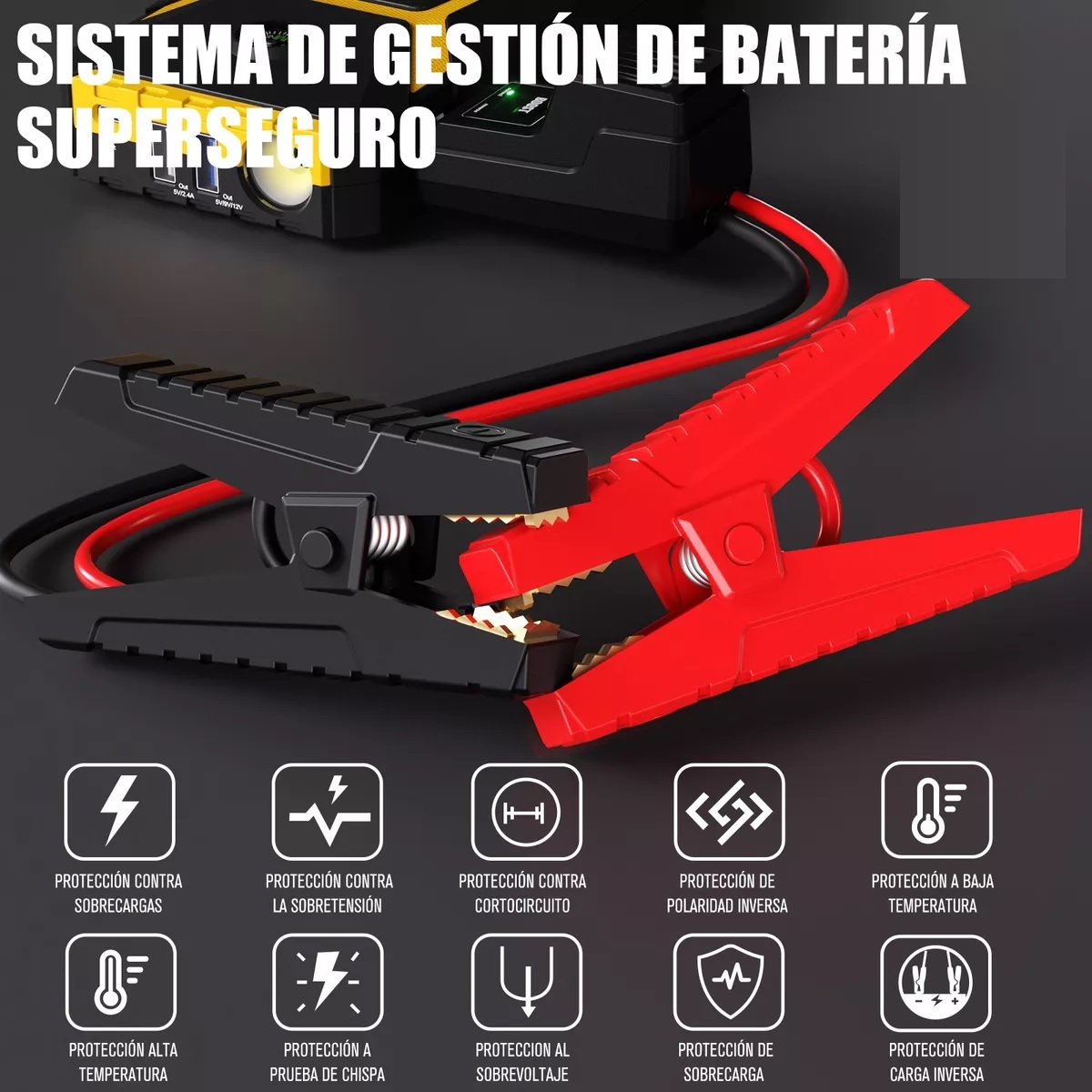 Arrancador De Batería Vtoman V6.