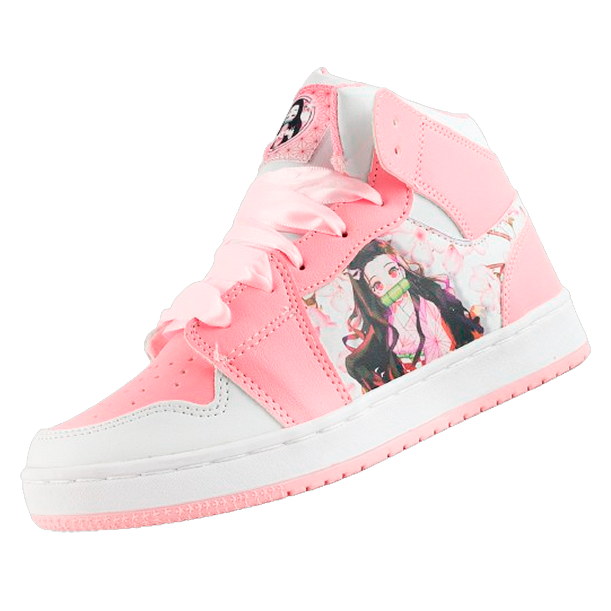 Tenis Nezuko Kamado Demon Slayer Deportivo Cosidos 416-n-rbn