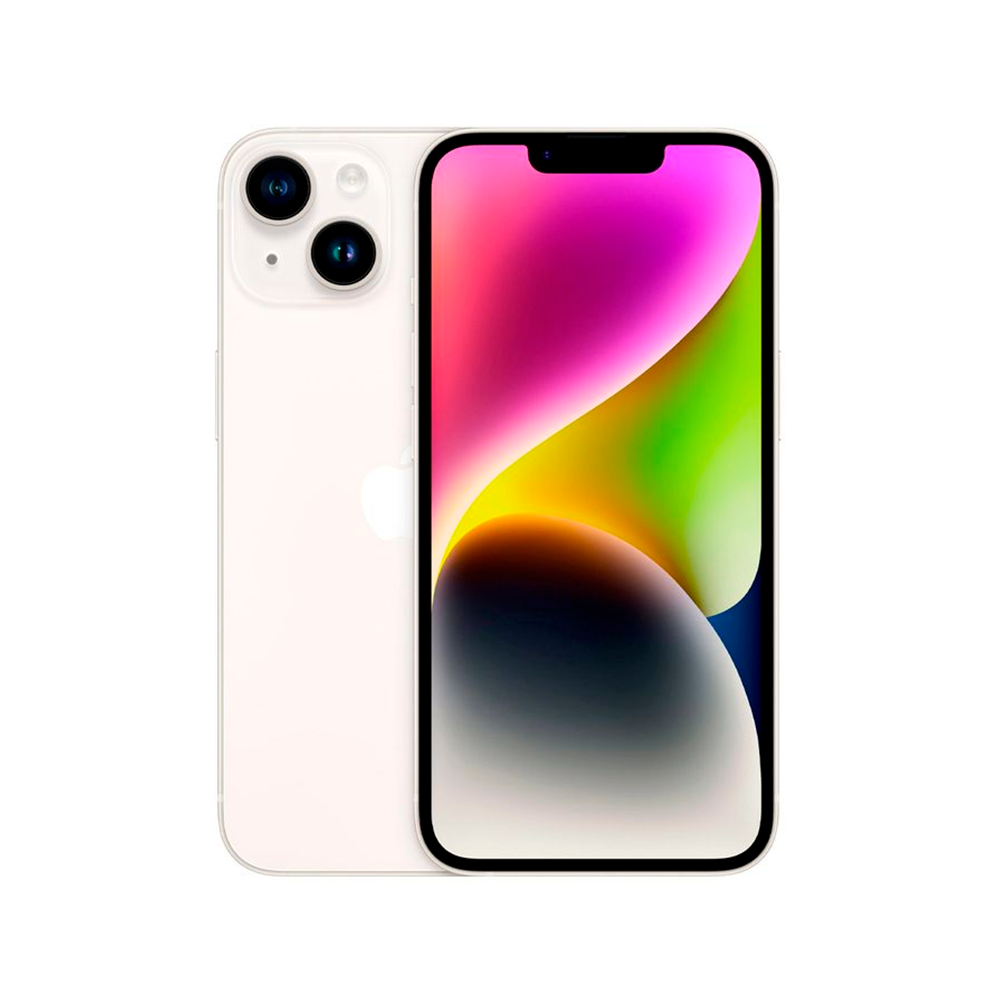 Apple iPhone 14 Plus eSIM 128GB Blanco Reacondicionado.