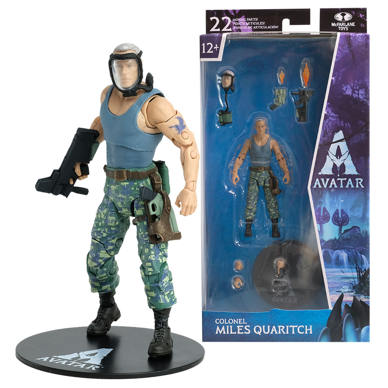 AVATAR (20099 - Colonel Miles Quaritch 7 pulgadas.