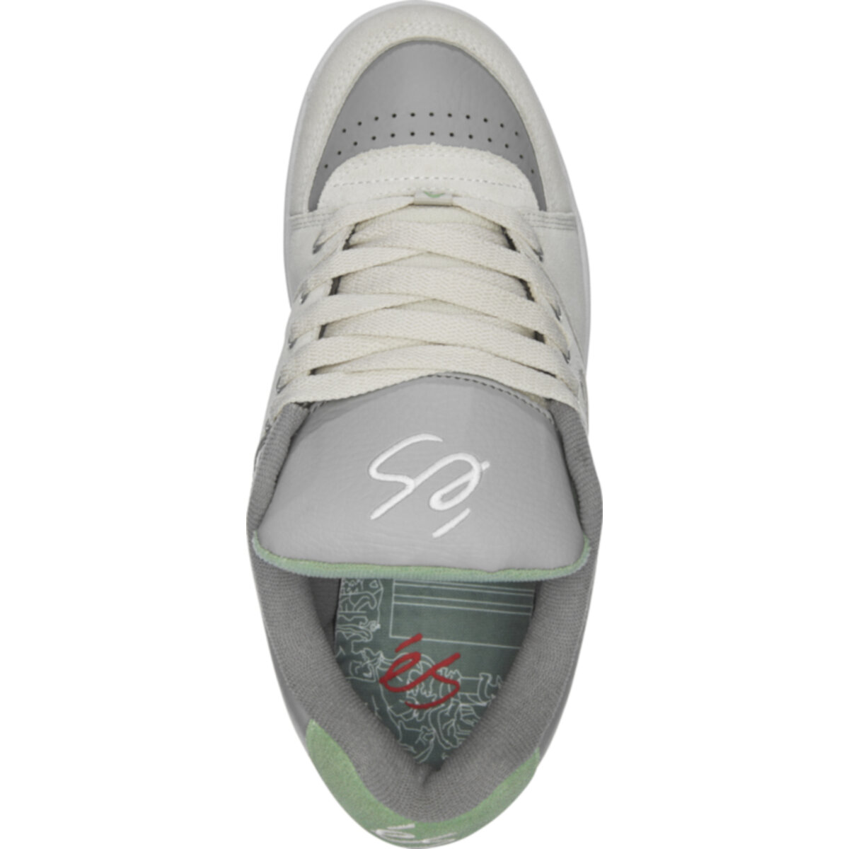 Tenis ES ACCEL OG WHITE GREY 125 para Skateboarding.