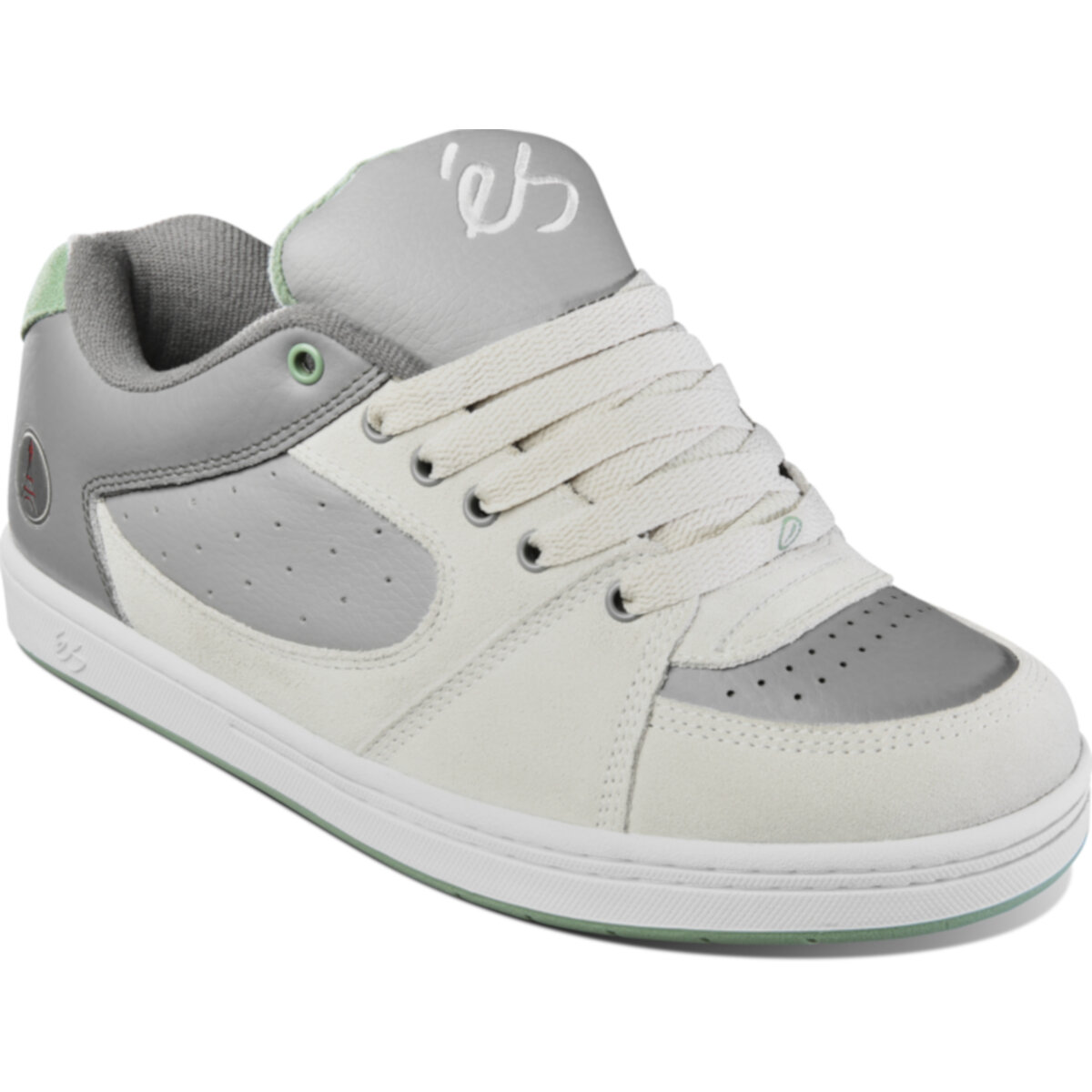 Tenis ES ACCEL OG WHITE GREY 125 para Skateboarding.