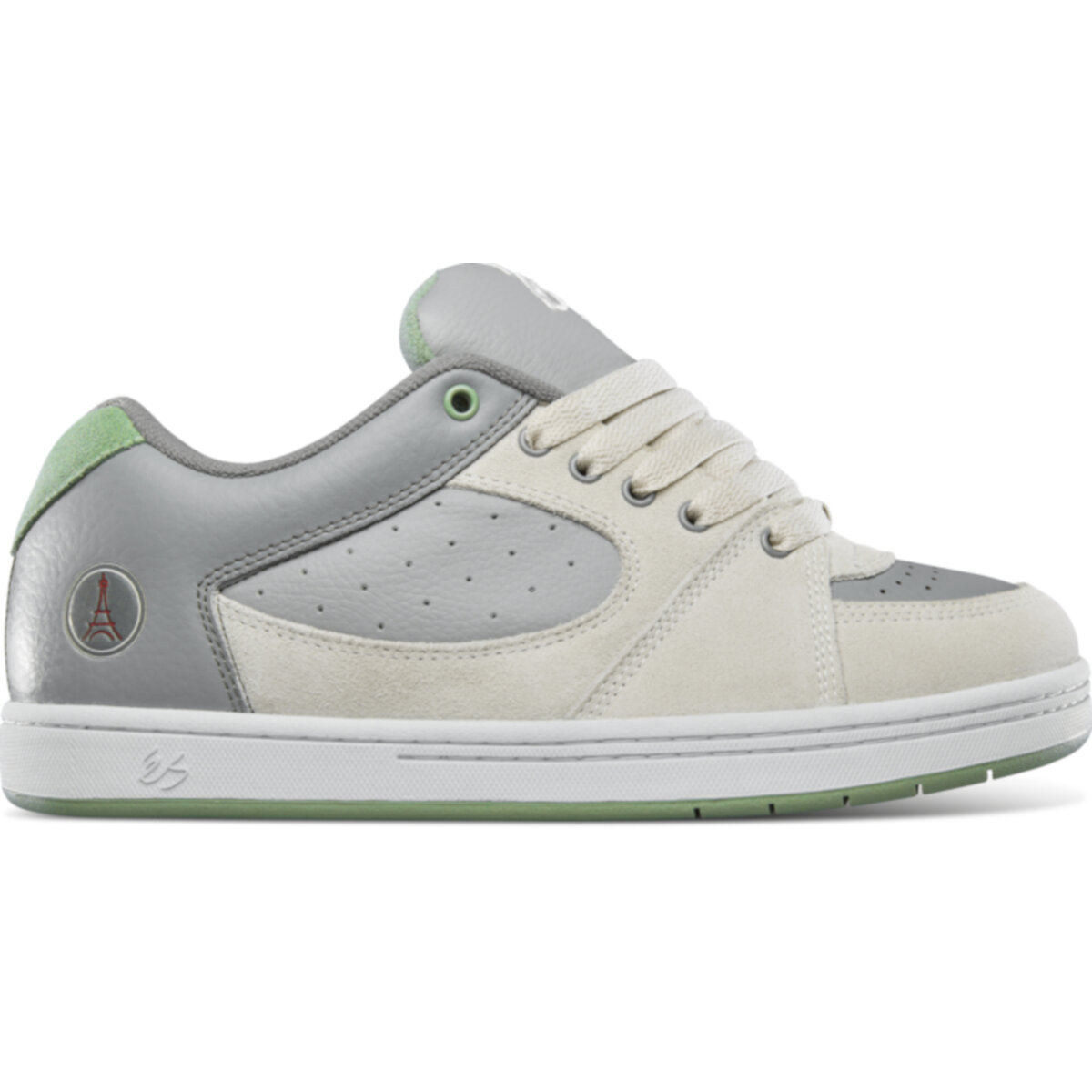 Tenis ES ACCEL OG WHITE GREY 125 para Skateboarding.
