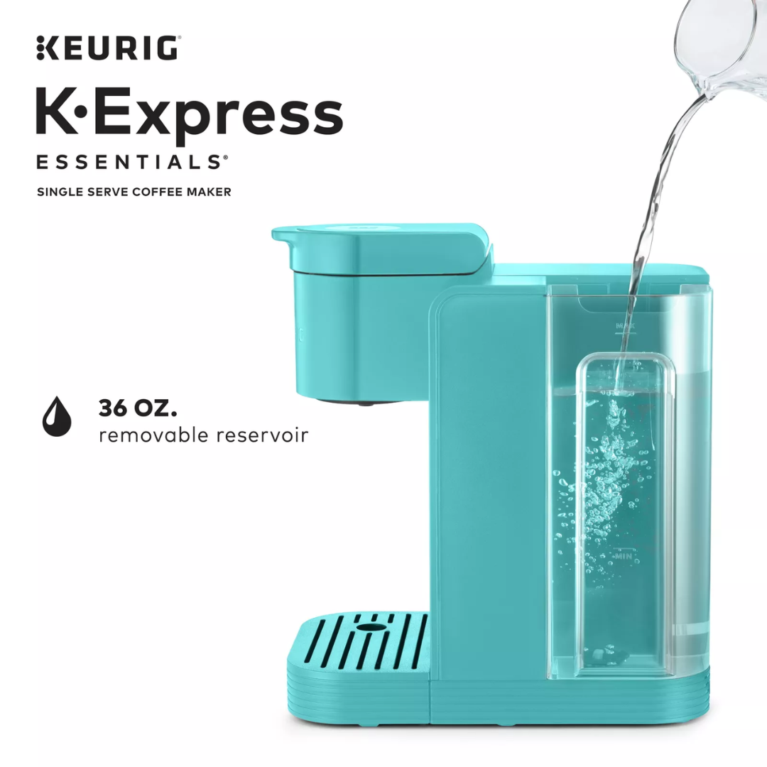 Cafetera de Cápsulas Keurig K-Express Essentials, Compacta y Moderna para Hogar u Oficina.
