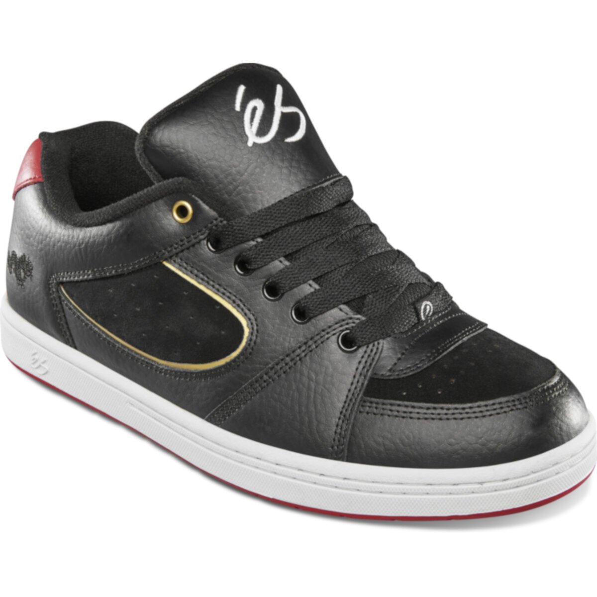 Tenis ES ACCEL OG BLACK GOLD WHITE 973 para Skateboarding.