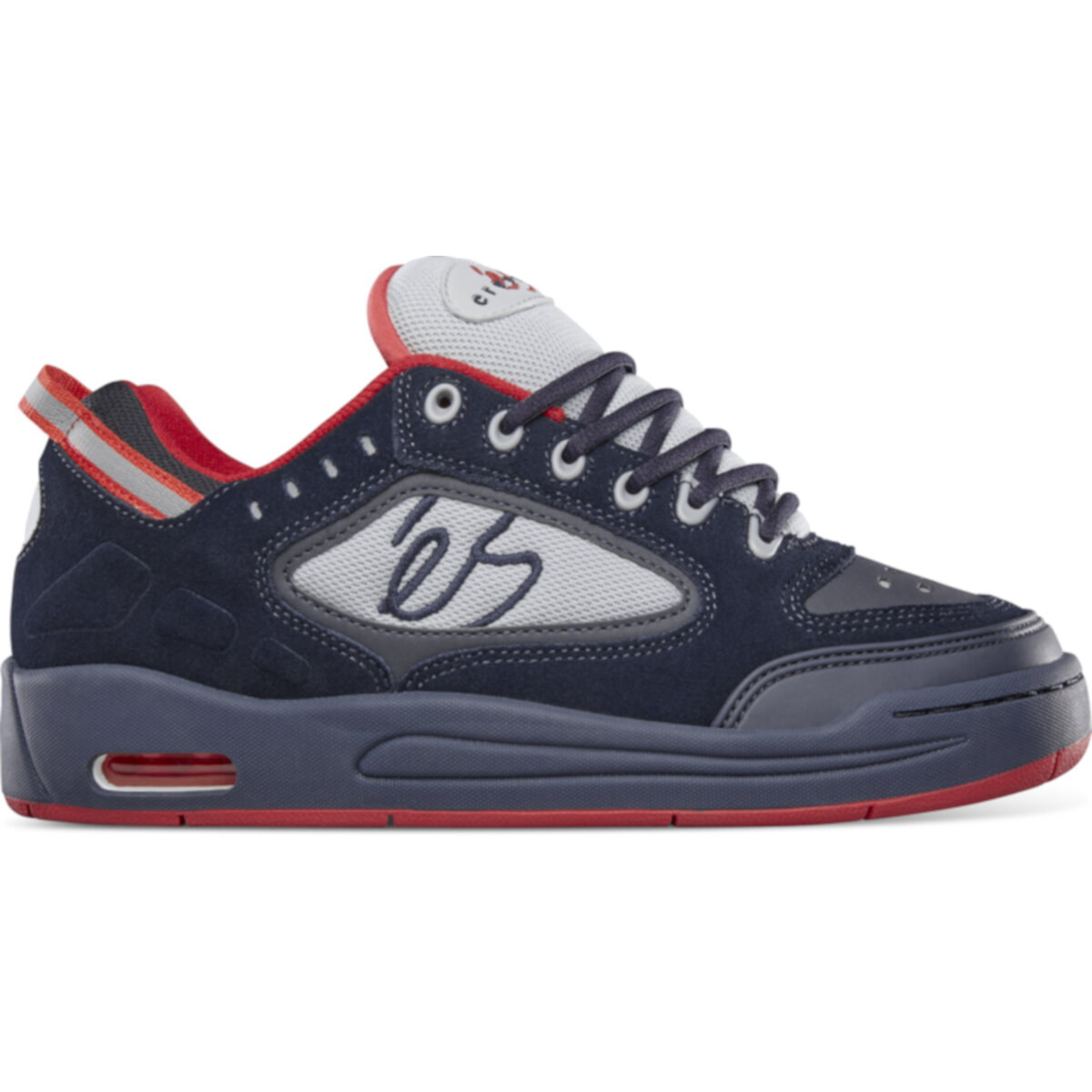 Tenis ES CREAGER NAVY GREY RED 410 para Skateboarding.
