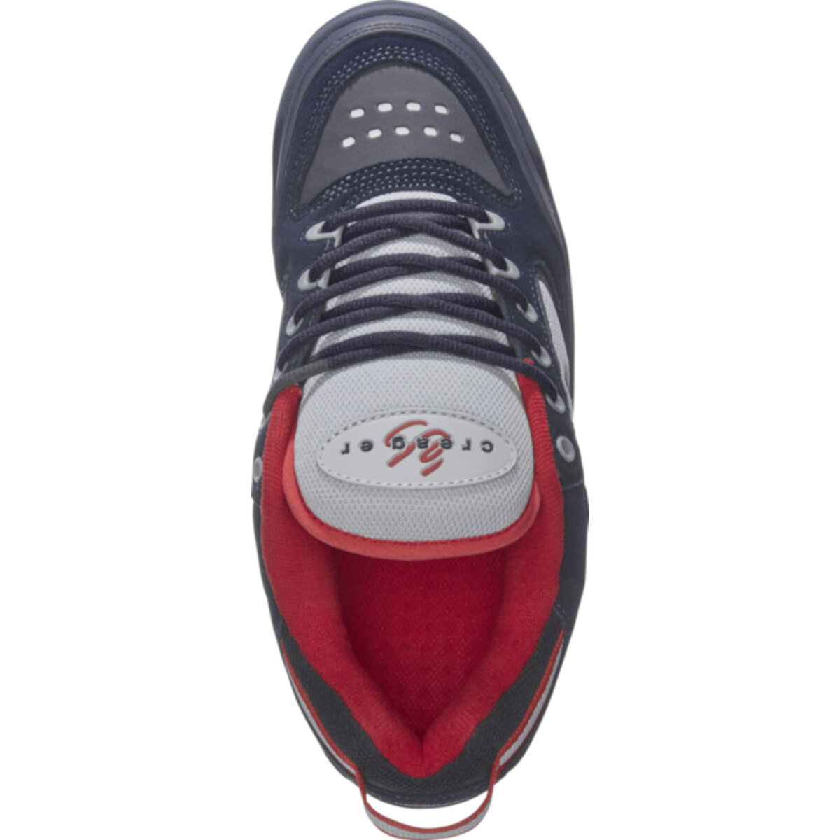 Tenis ES CREAGER NAVY GREY RED 410 para Skateboarding.