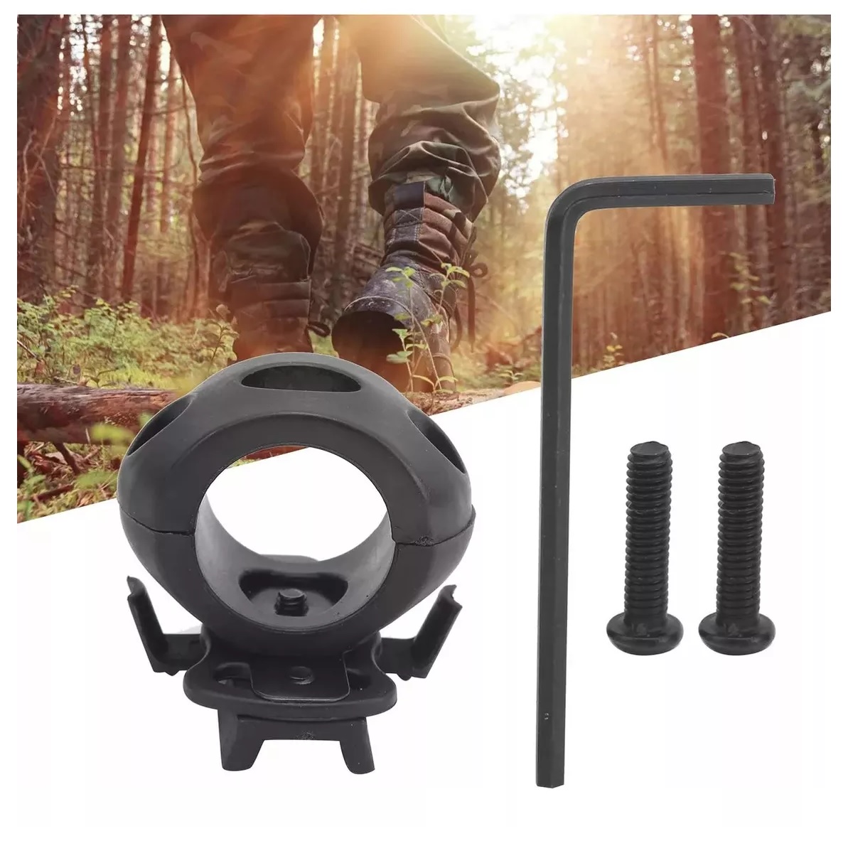 Soporte Montura De Lámpara Para Casco Táctico Ciclismo 1.2.