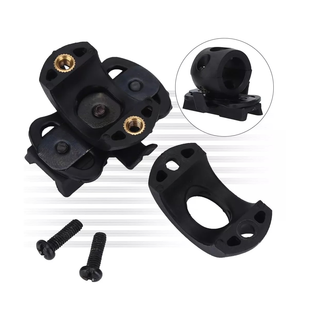 Soporte Montura De Lámpara Para Casco Táctico Ciclismo 1.2.
