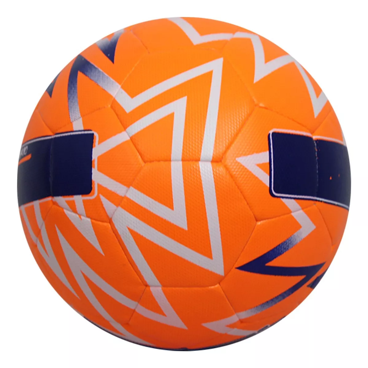 Balón De Fútbol Oka Pro 6.0 Híbrido Texturizado Número 5 Color Naranja/Azul.