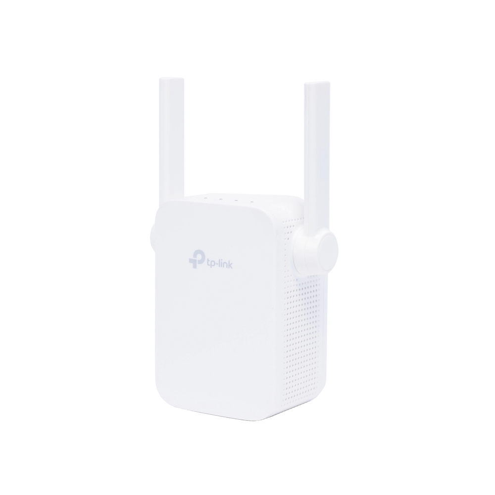 Repetidor / Extensor de Cobertura WiFi AC, 750 Mbps, doble banda 2.4 GHz y 5 GHz, con 1 puerto 10/100 Mbps con 2 antenas externas.