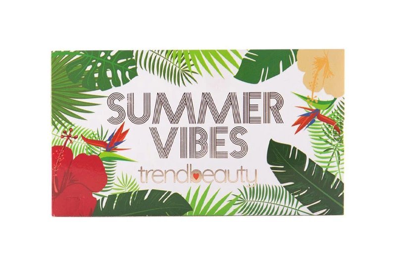 Paleta de sombras SUMMER VIBES trendbeauty.