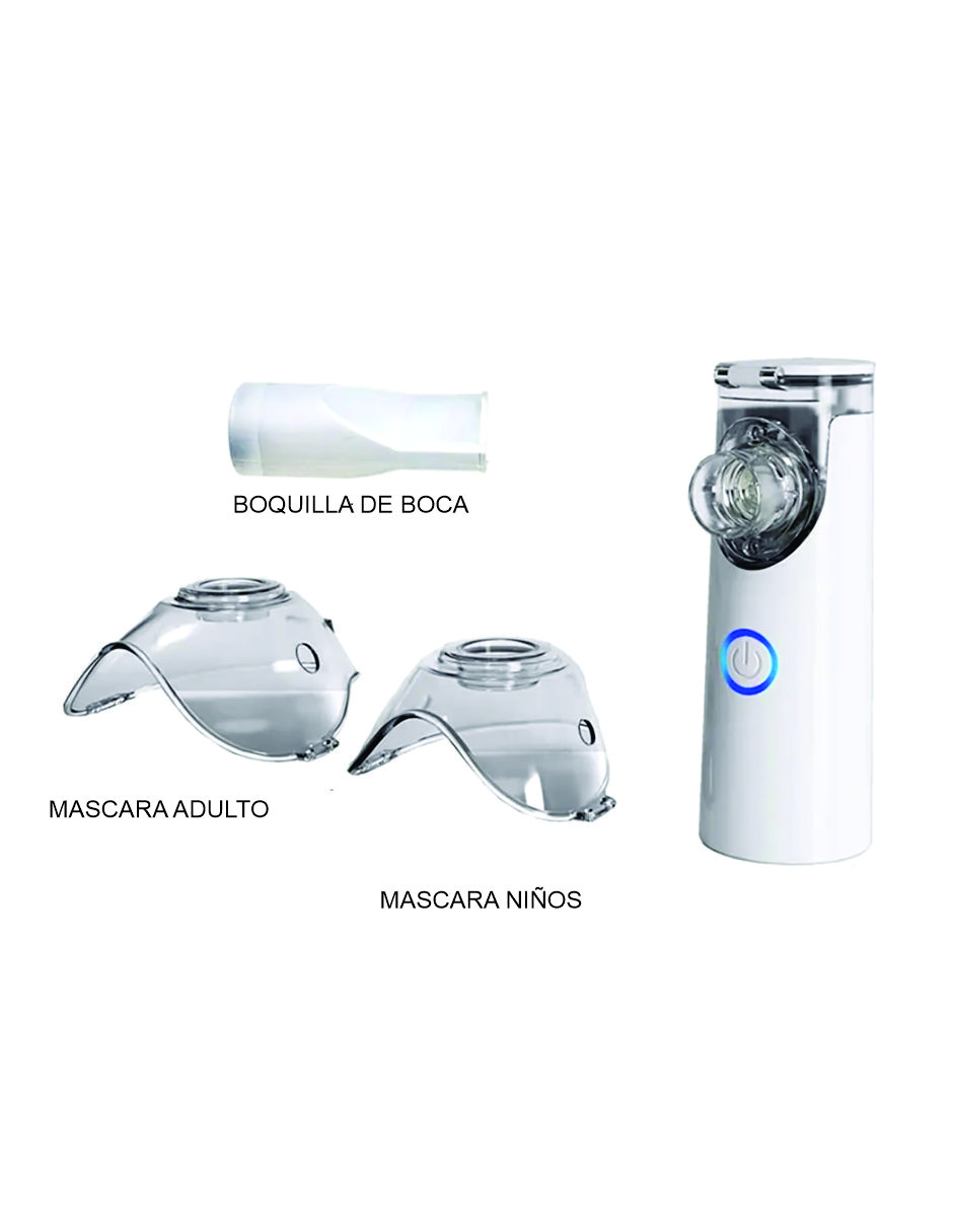 Nebulizador Portátil Inhalador Niños/adultos, Atomizador